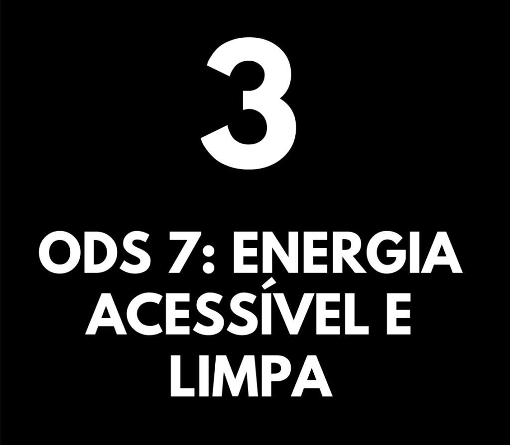 ODS 7: Energia acessível e limpa